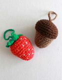 Strawberry and Acorn Pincushions Pattern - Maggie's Crochet
