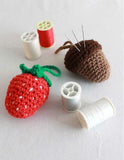 Strawberry and Acorn Pincushions Pattern - Maggie's Crochet