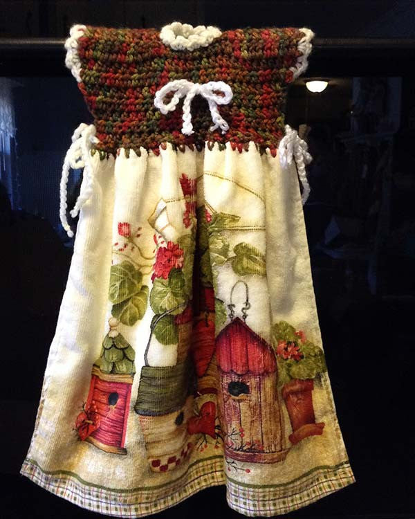 Oven Door Dress, Potholder, and Fridgie Crochet Patterns – Maggie's Crochet