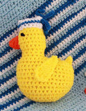Sailing Duckies Afghan, Pillow and Toy Crochet Patterns - Maggie's Crochet