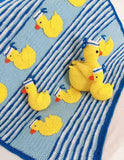 Sailing Duckies Afghan, Pillow and Toy Crochet Patterns - Maggie's Crochet