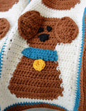Puppy Love Afghan and Pillow Crochet Pattern - Maggie's Crochet