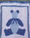 Baby Bears Afghan and Pillow Crochet Pattern - Maggie's Crochet