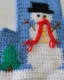 Snowman and Tree Stockings Crochet Pattern - Maggie's Crochet