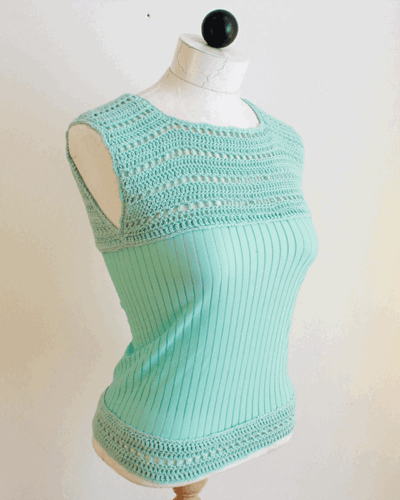 Urban Flair Cami Crochet Pattern - Maggie's Crochet