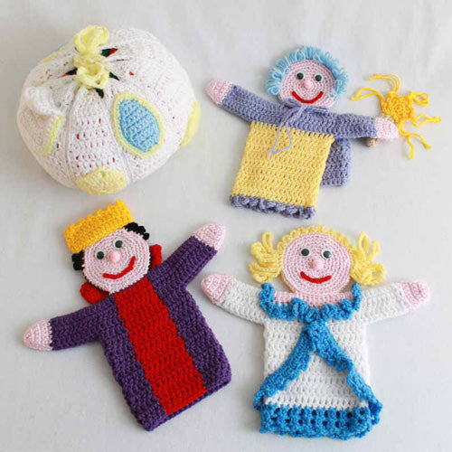 Storybook Puppets: Cinderella Pattern - Maggie's Crochet