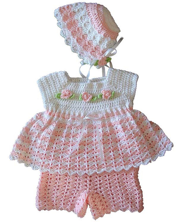 Jamie Baby Set Crochet Pattern - Maggie's Crochet