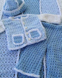Inside Out Layette Crochet Pattern - Maggie's Crochet