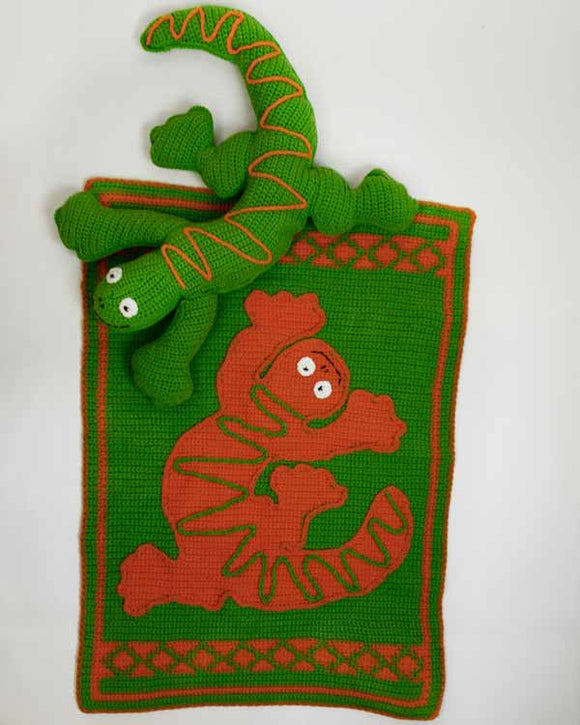 Larry the Lizard Crochet Pattern - Maggie's Crochet
