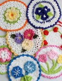 Floral Bouquet of Dishcloths Set 2 Crochet Pattern - Maggie's Crochet