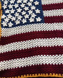 Americana Afghan, Pillow & Wall Hanging Crochet Pattern - Maggie's Crochet