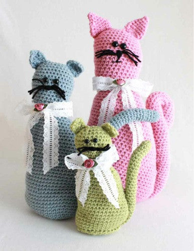 Fancy Felines Crochet Pattern - Maggie's Crochet