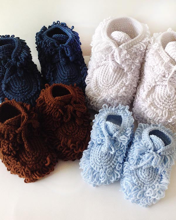 Mukluk Slippers Crochet Pattern - Maggie's Crochet