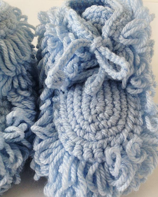 Mukluk Slippers Crochet Pattern - Maggie's Crochet