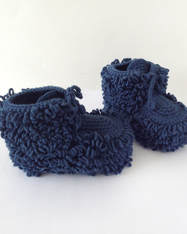Mukluk Slippers Crochet Pattern - Maggie's Crochet