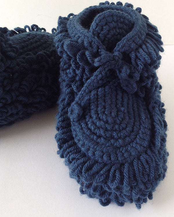 Mukluk Slippers Crochet Pattern - Maggie's Crochet