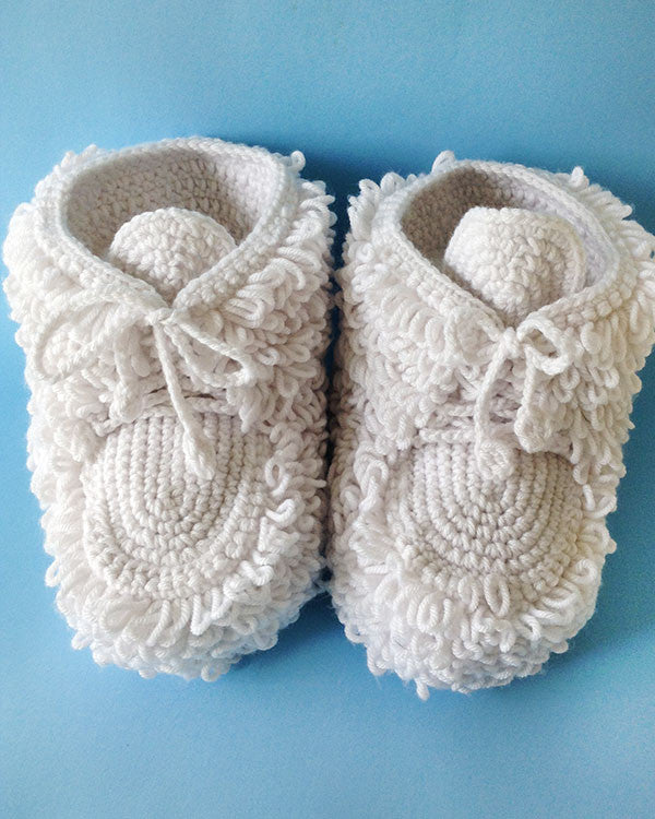 Mukluk Slippers Crochet Pattern - Maggie's Crochet