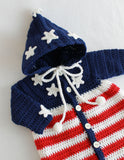 Patriotic Baby Bunting Crochet Pattern - Maggie's Crochet