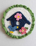 Four Seasons CD Coasters Crochet Pattern - Maggie's Crochet