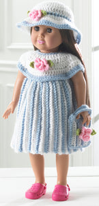 18" Doll Little Miss Rosalie Crochet Pattern - Maggie's Crochet