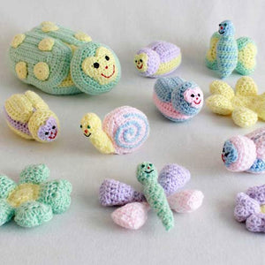 Baby Bugs and Toys Crochet Pattern - Maggie's Crochet