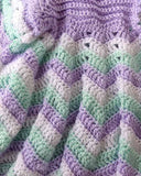 Dainty Ripple Layette Crochet Pattern - Maggie's Crochet
