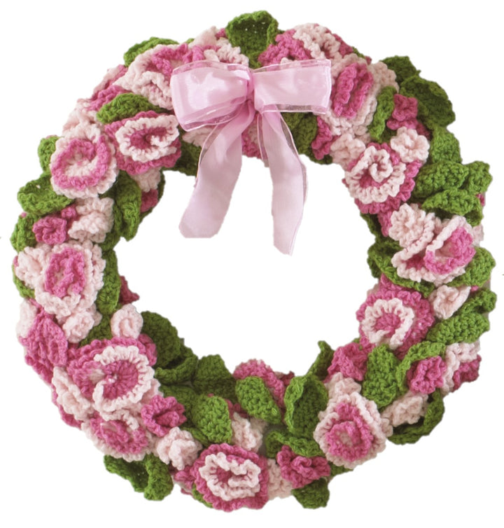 Floral Year of Wreaths Set 1 (January to April) Crochet Patterns