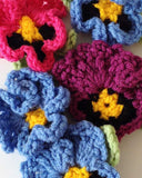 Pansy Kitchen Set Crochet Pattern - Maggie's Crochet
