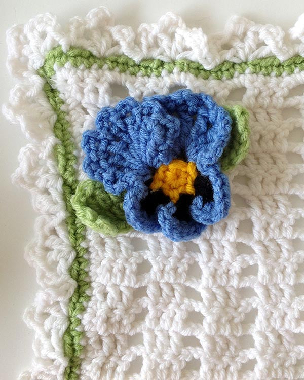 Pansy Kitchen Set Crochet Pattern - Maggie's Crochet
