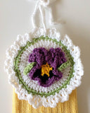 Pansy Kitchen Set Crochet Pattern - Maggie's Crochet