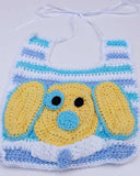 Ringo The Pup Afghan, Bib & Toy Crochet Pattern - Maggie's Crochet