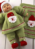 Santa Baby Doll Set Crochet Pattern - Maggie's Crochet