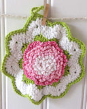 Carnation Kitchen Set Crochet Pattern - Maggie's Crochet