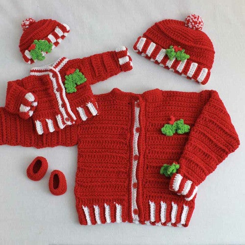 Dolly and Me Christmas Outfits Crochet Pattern - Maggie's Crochet