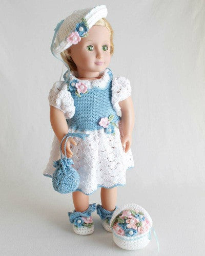 18" Doll Anastasias Ready for Spring Crochet Pattern Maggie's Crochet 18" Doll Anastasias Ready for Spring Crochet Pattern Maggie's Crochet