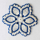 Vintage Blues Potholder Crochet Pattern - Maggie's Crochet