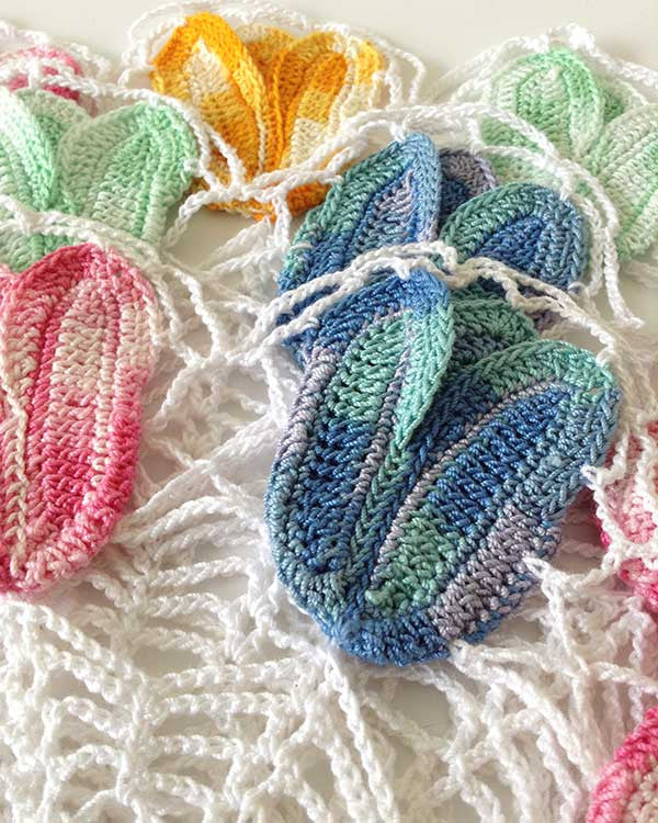 Vintage Variegated Tulip Doilies Set Crochet Pattern - Maggie's Crochet