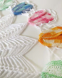 Vintage Variegated Tulip Doilies Set Crochet Pattern - Maggie's Crochet