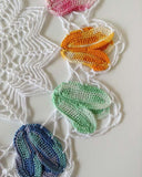 Vintage Variegated Tulip Doilies Set Crochet Pattern - Maggie's Crochet