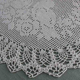 Vintage Filet Crochet Pattern Chair Back&Oval Doily Birds&Roses - Maggie's Crochet