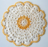 Vintage Blue & Yellow Potholder Crochet Patterns - Maggie's Crochet