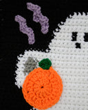 Halloween Ghosts Afghan & Pillow Set Pattern - Maggie's Crochet