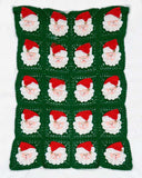 Christmas Santa Afghan Crochet Pattern - Maggie's Crochet
