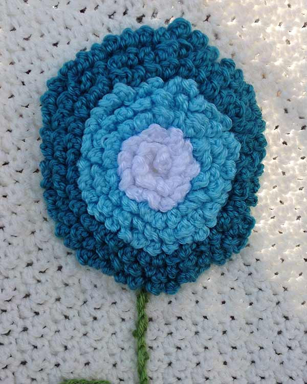 Field of Flowers Afghan & Pillow Set - Maggie's Crochet