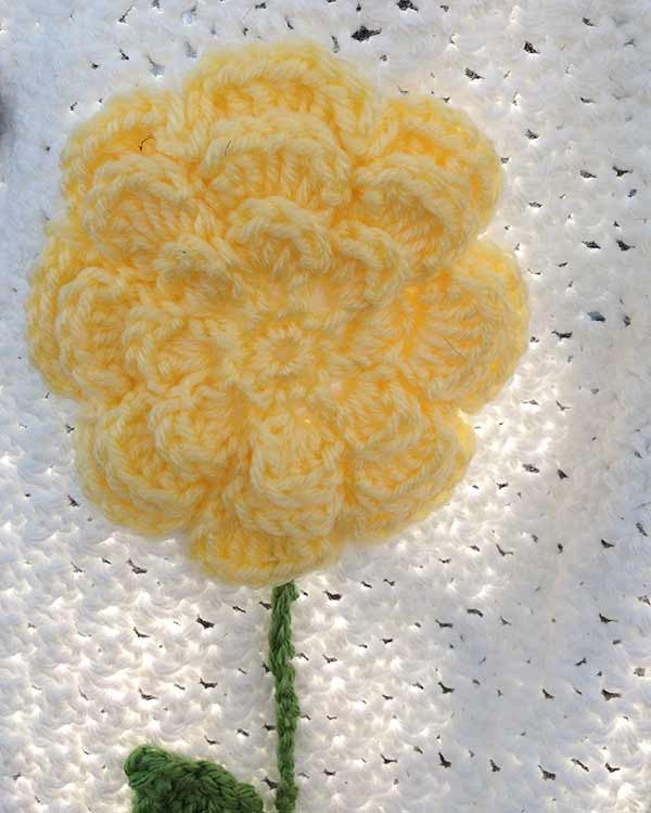 Field of Flowers Afghan & Pillow Set - Maggie's Crochet