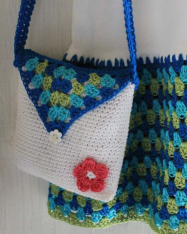Owl T-Shirt Dress, Hat and Purse Crochet Pattern - Maggie's Crochet