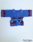18" Doll Icelandic Ensemble Crochet Pattern - Maggie's Crochet