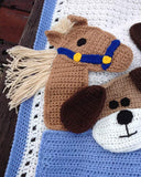 Critter Caboose Afghan Crochet Pattern - Maggie's Crochet