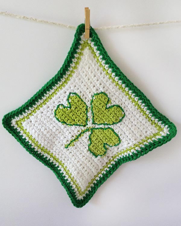 Holiday Dishcloth Set Crochet Pattern – Maggie's Crochet