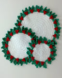 20 Holly Hot Mats Crochet Pattern - Maggie's Crochet